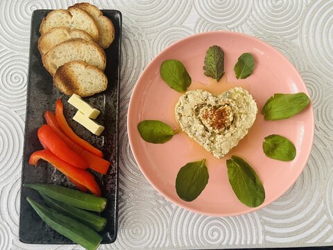 ババガヌッシュ(なす&練りごまのディップ)